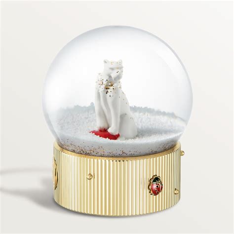 cartier snow globe|Diabolo de Cartier snow globe.